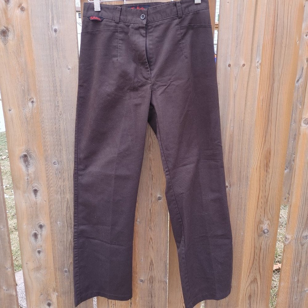 Vintage Tim Hortons Employee Uniform Pants Size 4R Made in Canada